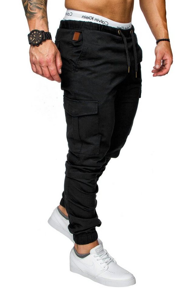 REPUBLIX Cargohose VINCE Herren Jogger Chino Hose Jeans von REPUBLIX