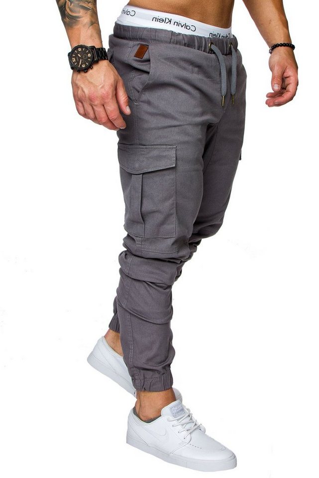 REPUBLIX Cargohose VINCE Herren Jogger Chino Hose Jeans von REPUBLIX