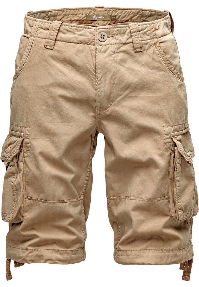 REPUBLIX Cargoshorts COLTON Herren Bermuda Short Hose Regular Fit von REPUBLIX