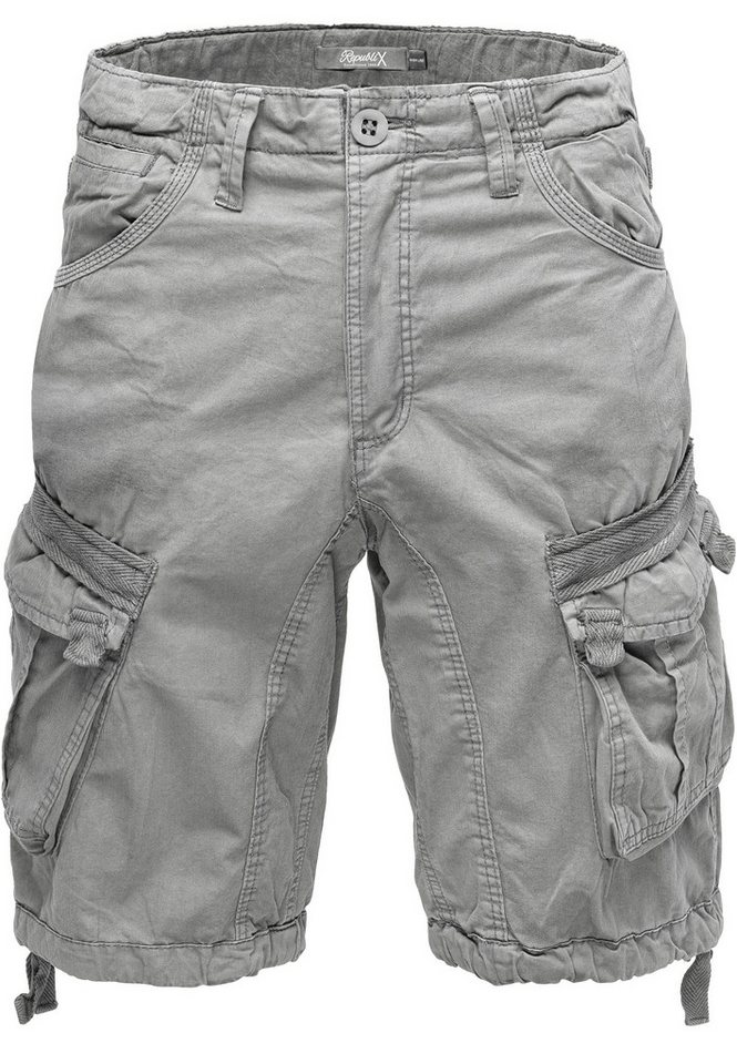 REPUBLIX Cargoshorts MARLEY Herren Bermuda Short Hose Regular Fit von REPUBLIX