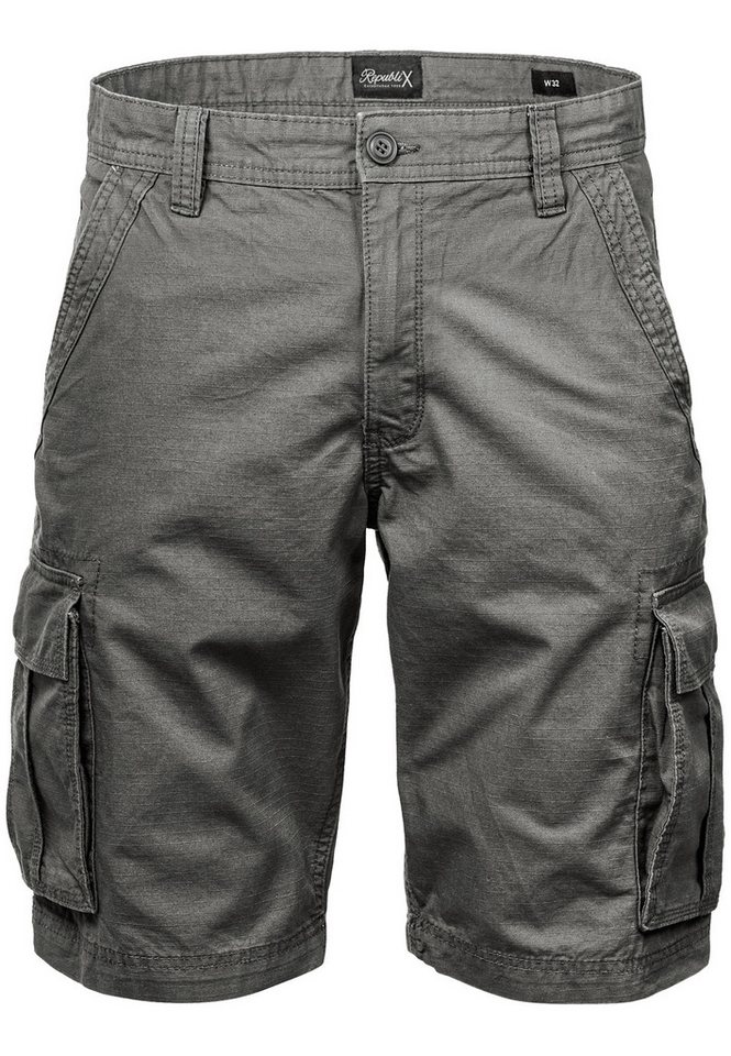 REPUBLIX Cargoshorts MELVIN Herren Bermuda Short Hose Regular Fit von REPUBLIX