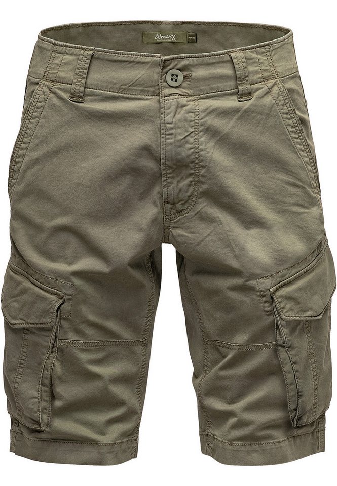 REPUBLIX Cargoshorts STEWIE Herren Bermuda Short Hose Regular Fit von REPUBLIX