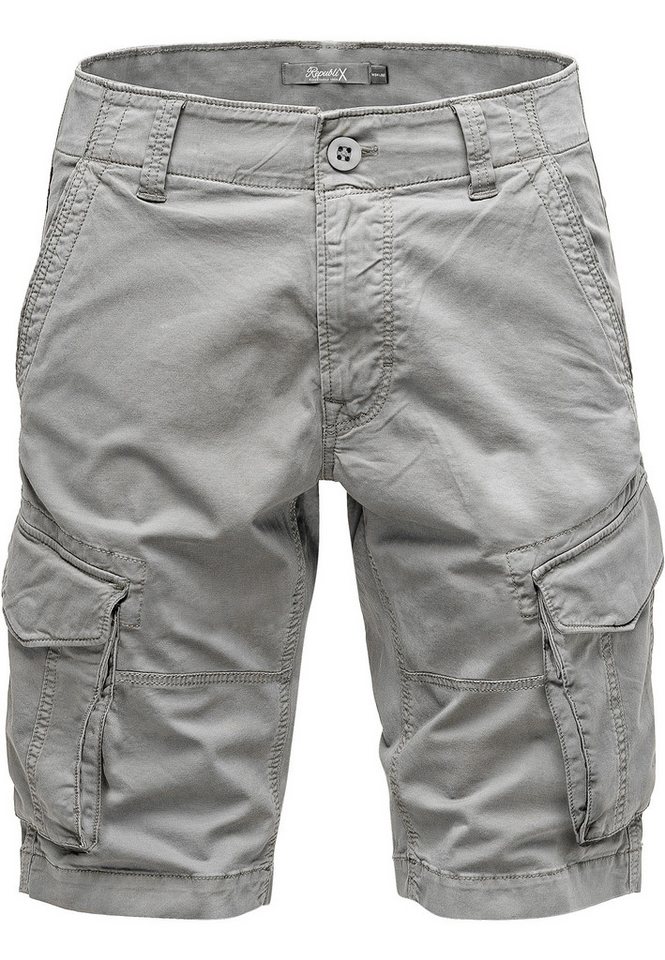 REPUBLIX Cargoshorts STEWIE Herren Bermuda Short Hose Regular Fit von REPUBLIX