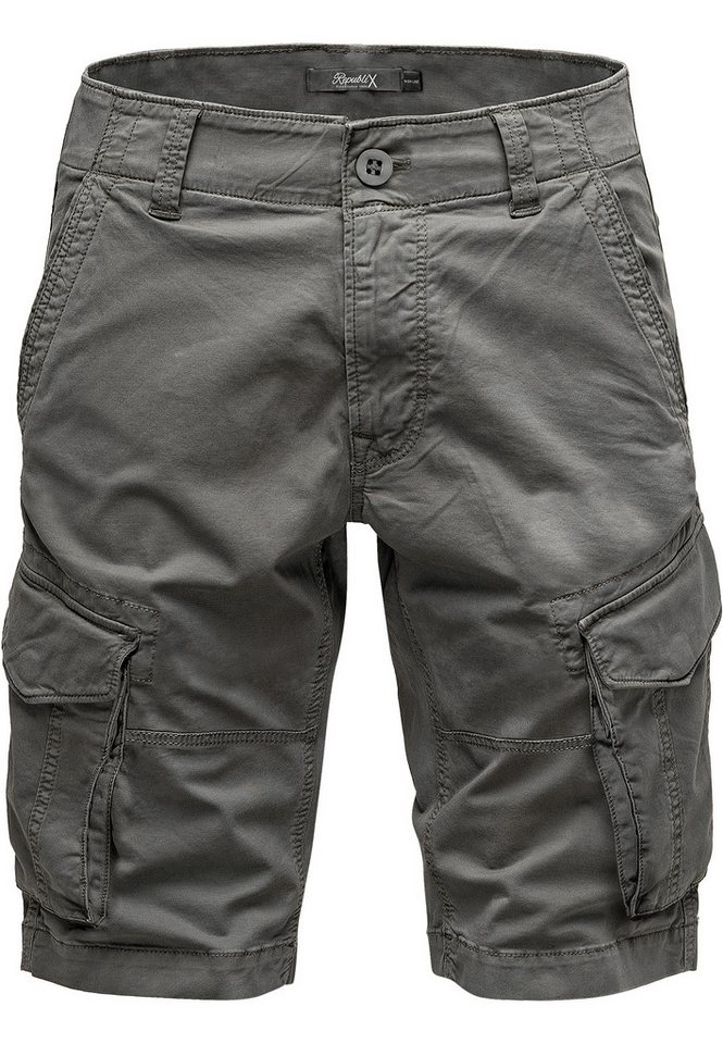 REPUBLIX Cargoshorts STEWIE Herren Bermuda Short Hose Regular Fit von REPUBLIX