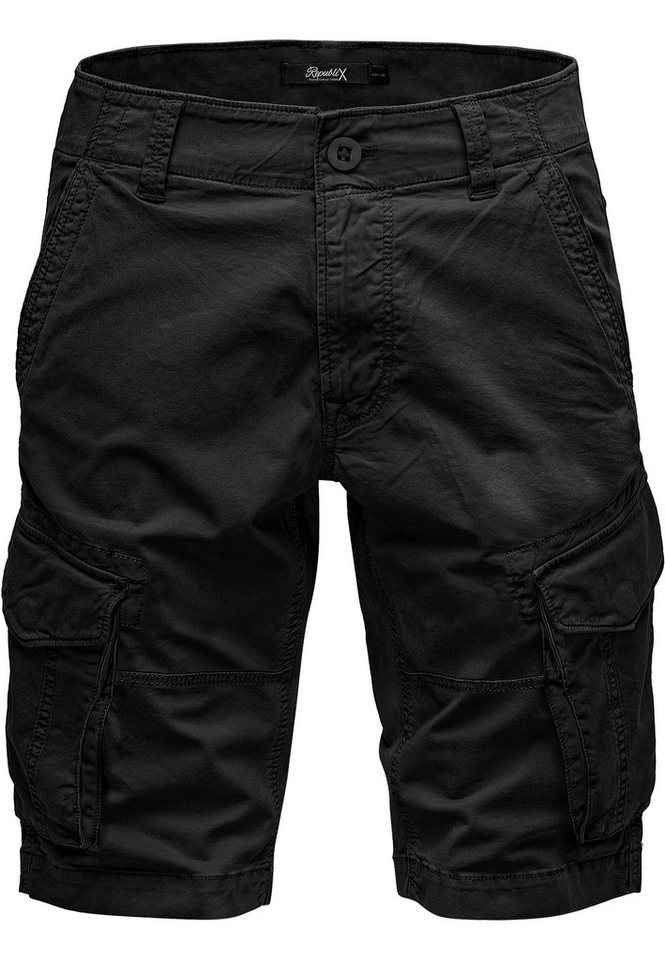 REPUBLIX Cargoshorts STEWIE Herren Bermuda Short Hose Regular Fit von REPUBLIX