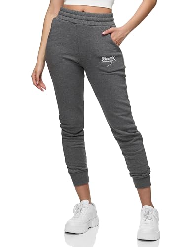 REPUBLIX Damen Jogginghose Jogger Sporthose Jogging Sweat Pants RD-026 Anthrazit XXL von REPUBLIX
