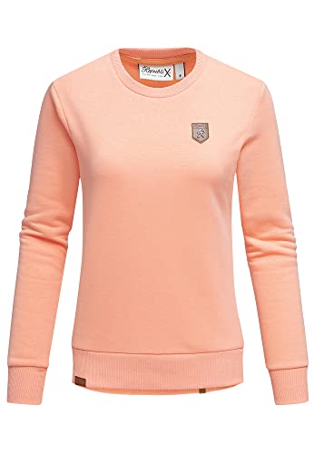 REPUBLIX Damen Kapuzenpullover Sweatjacke Pullover Hoodie Sweatshirt RD-005 Corall S von REPUBLIX