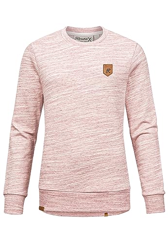 REPUBLIX Damen Kapuzenpullover Sweatjacke Pullover Hoodie Sweatshirt RD-013 Bordeaux L von REPUBLIX