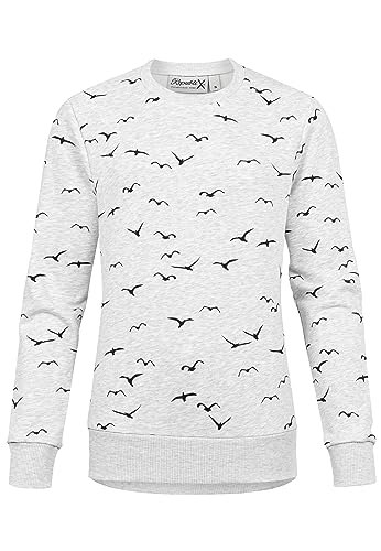 REPUBLIX Damen Kapuzenpullover Sweatjacke Pullover Hoodie Sweatshirt RD-017 Hellgrau Melange XXL REPUBLIX Damen Kapuzenpullover Sweatjacke Pullover Hoodie Sweatshirt RD-017 Hellgrau Melange XXL von REPUBLIX