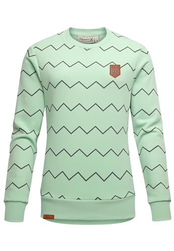 REPUBLIX Damen Print Kapuzenpullover Sweatjacke Pullover Hoodie Sweatshirt RD-016 Mint XL REPUBLIX Damen Print Kapuzenpullover Sweatjacke Pullover Hoodie Sweatshirt RD-016 Mint XL von REPUBLIX