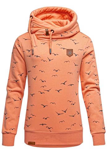 REPUBLIX Damen Print Kapuzenpullover Sweatjacke Pullover Hoodie Sweatshirt RD-018 Corall XXL REPUBLIX Damen Print Kapuzenpullover Sweatjacke Pullover Hoodie Sweatshirt RD-018 Corall XXL von REPUBLIX