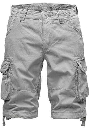 REPUBLIX Herren Cargoshorts Männer Kurze Bermuda Hose Regular Fit R7034 Hellgrau W34 REPUBLIX Herren Cargoshorts Männer Kurze Bermuda Hose Regular Fit R7034 Hellgrau W34 von REPUBLIX