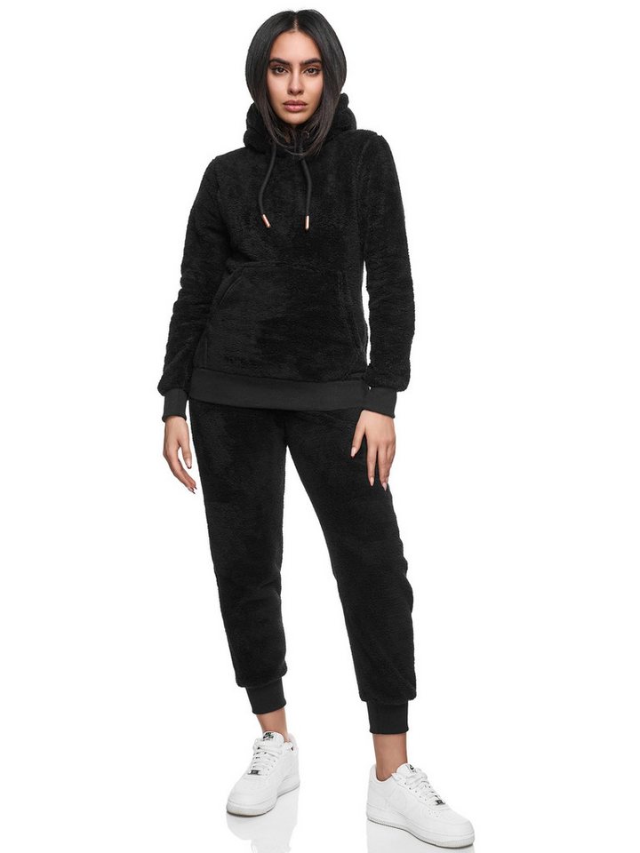 REPUBLIX Jogginganzug EMERY, Damen Plüsch Zweiteiler Hausanzug Training Sportanzug Jogginganzug von REPUBLIX