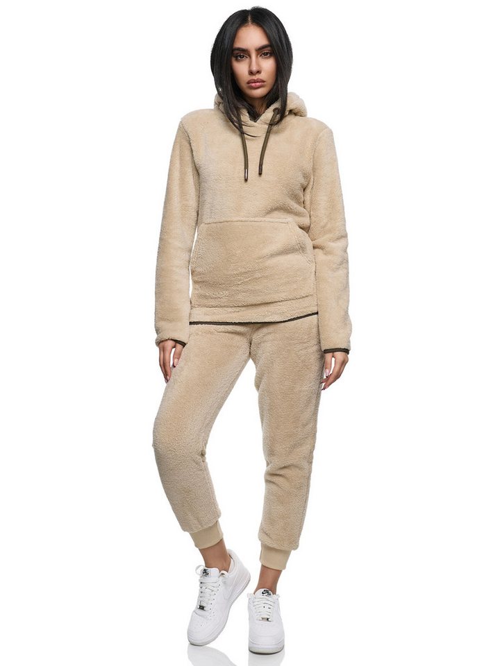 REPUBLIX Jogginganzug MADISON, Damen Plüsch Zweiteiler Hausanzug Training Sportanzug Jogginganzug von REPUBLIX