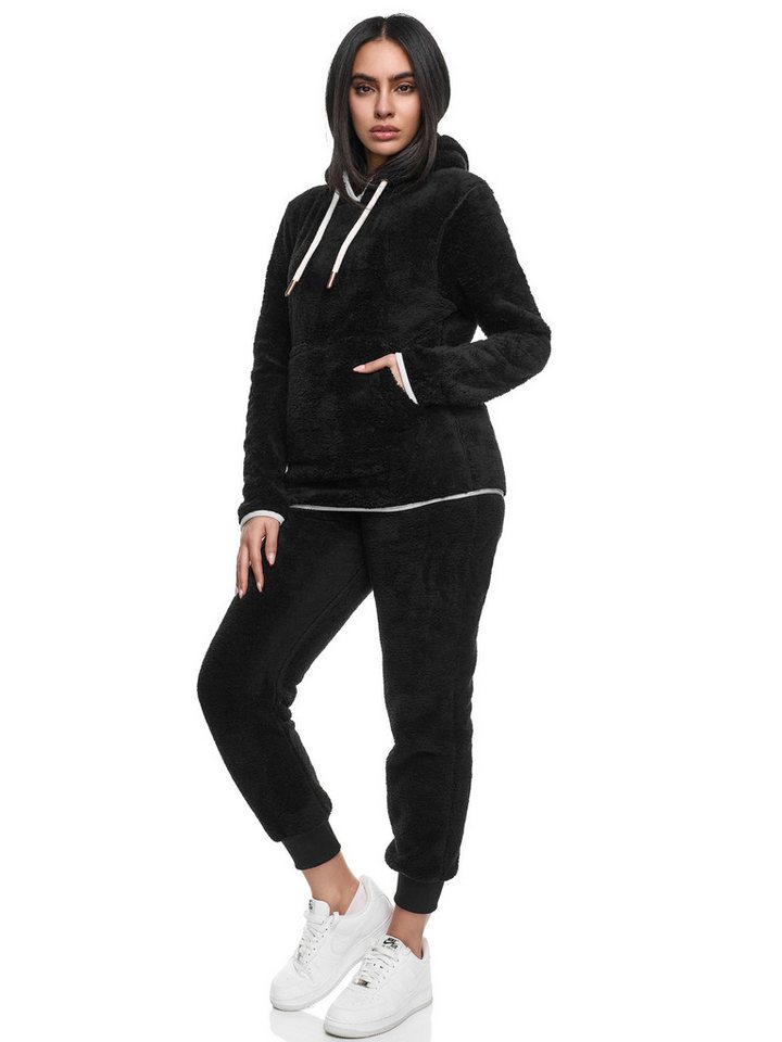 REPUBLIX Jogginganzug MADISON, Damen Plüsch Zweiteiler Hausanzug Training Sportanzug Jogginganzug von REPUBLIX