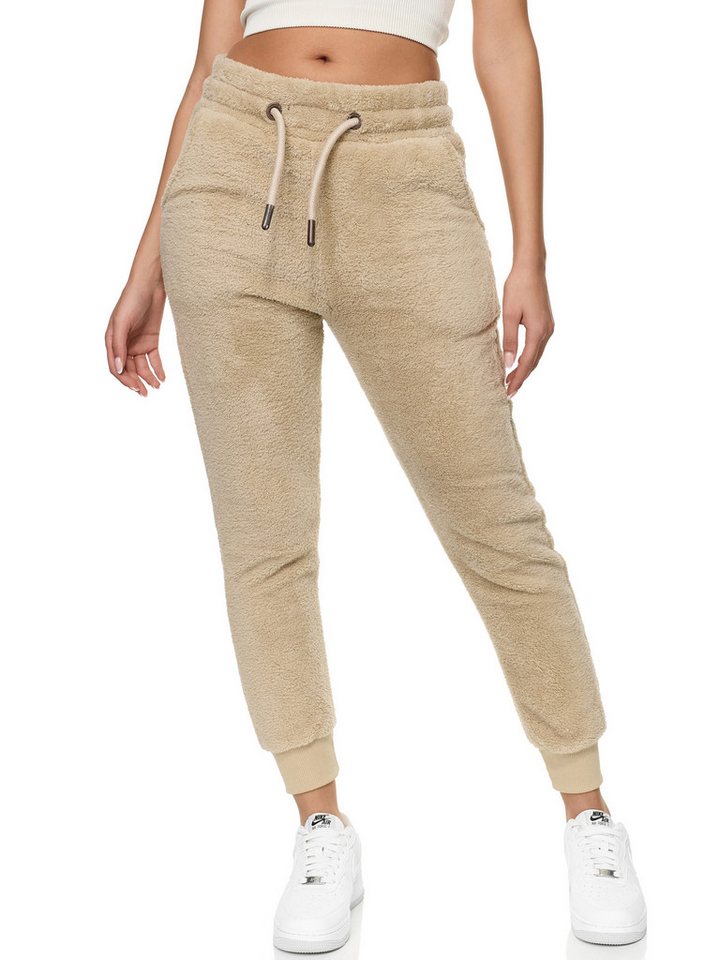 REPUBLIX Jogginghose ANAJA Damen Teddyfleece Jogger Sporthose Jogging Pants von REPUBLIX