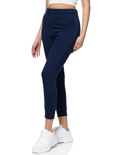 REPUBLIX Jogginghose Damen Jogger Sporthose Jogging Sweat Pants RD-025 Navyblau XL REPUBLIX Jogginghose Damen Jogger Sporthose Jogging Sweat Pants RD-025 Navyblau XL von REPUBLIX