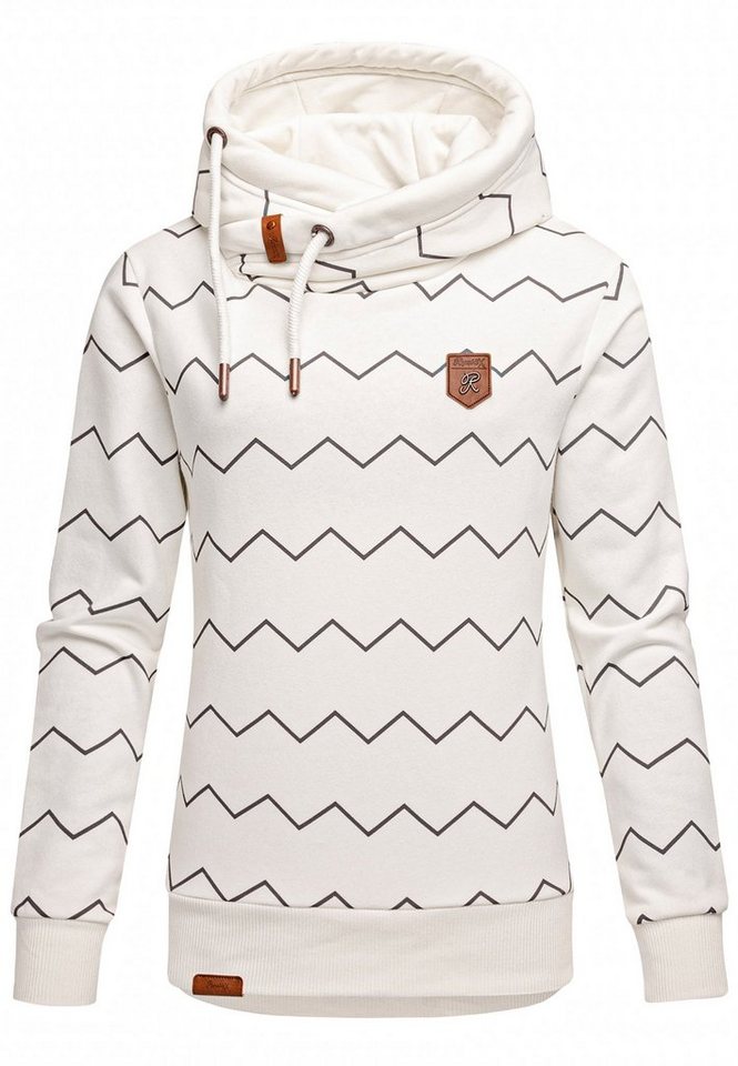 REPUBLIX Kapuzenpullover JULIET Damen Kapuzenpullover Print Sweatjacke Pullover Hoodie von REPUBLIX