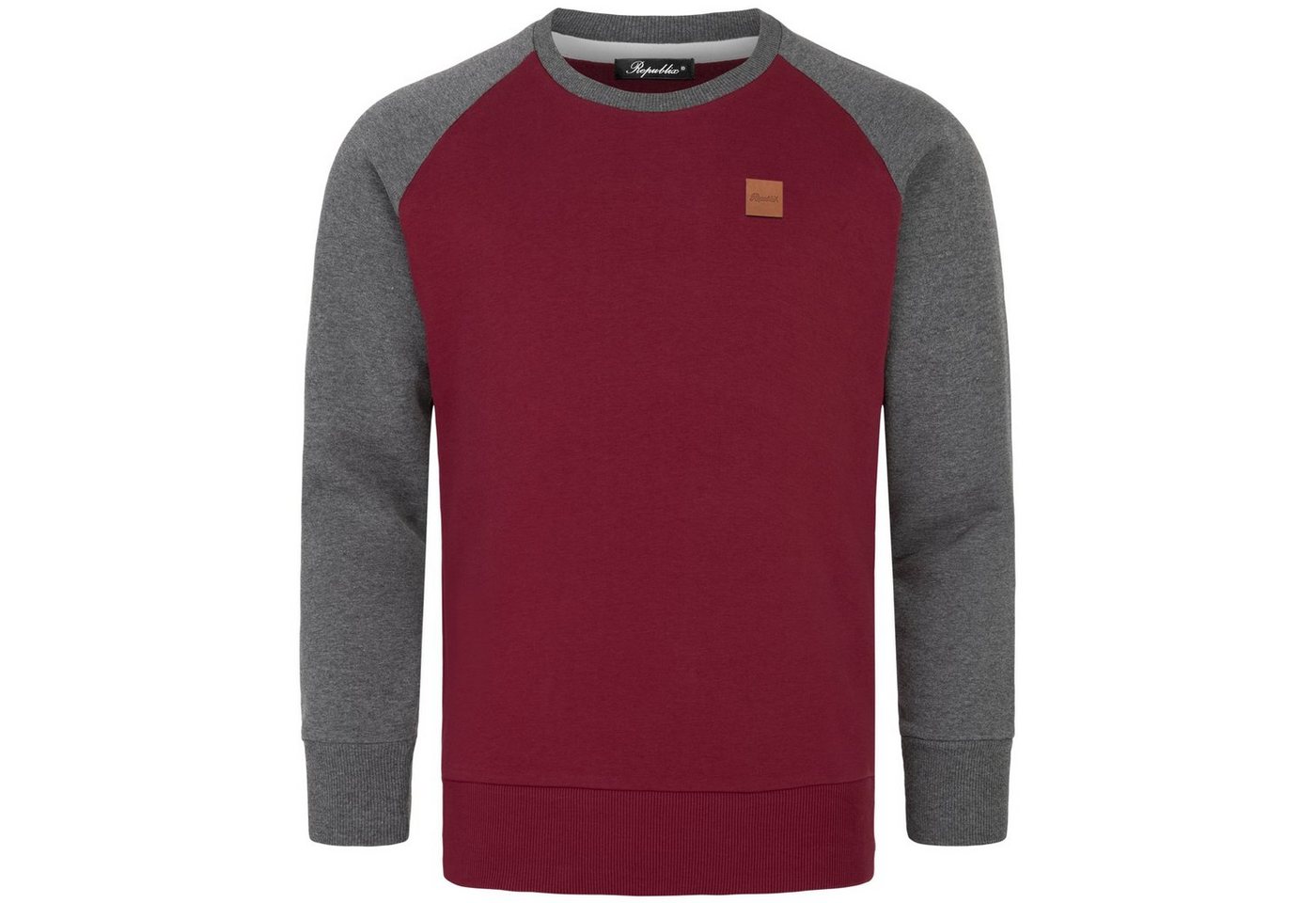 REPUBLIX Sweatshirt ADAM Herren Pullover mit Rundhalsausschnitt & Raglan-Ärmeln von REPUBLIX