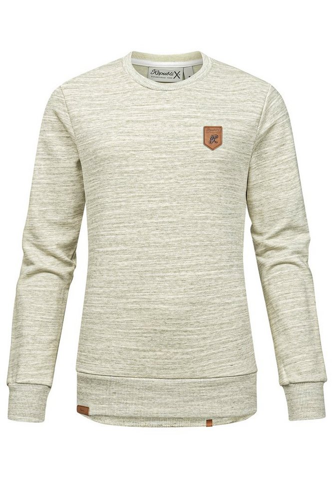REPUBLIX Sweatshirt Darleen Damen Kapuzenpullover Sweatjacke Pullover Hoodie von REPUBLIX