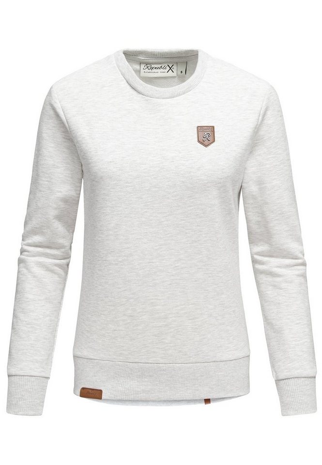 REPUBLIX Sweatshirt CASSY Damen Kapuzenpullover Sweatjacke Pullover Hoodie von REPUBLIX