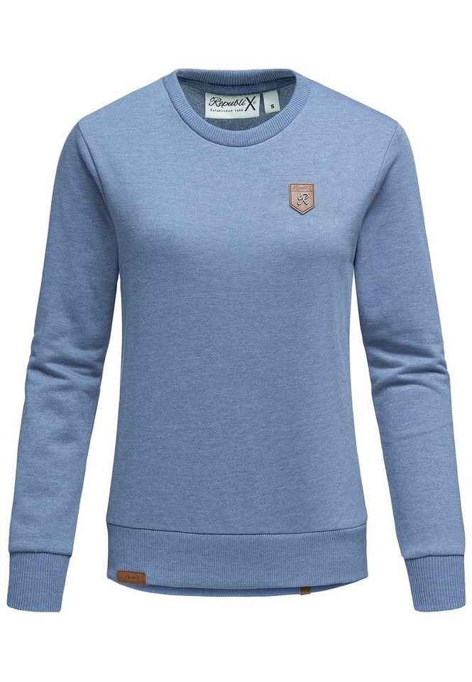 REPUBLIX Sweatshirt CASSY Damen Kapuzenpullover Sweatjacke Pullover Hoodie von REPUBLIX