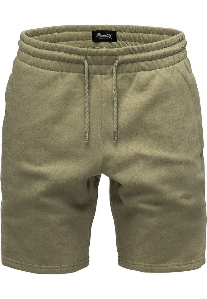 REPUBLIX Sweatshorts KADEN Herren Bermuda Sweat Short Hose Regular Fit von REPUBLIX