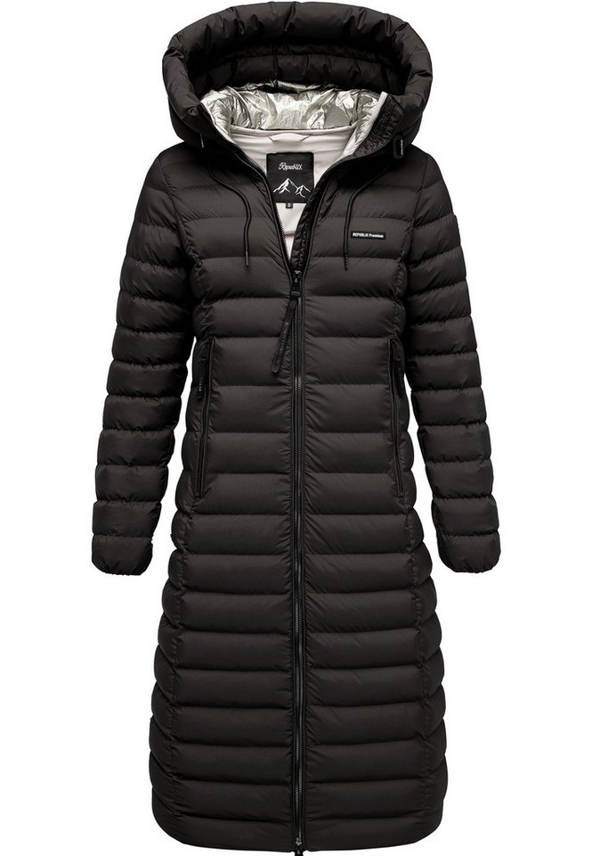 REPUBLIX Winterjacke ELORA Damen Gefütterte Winter Jacke Mantel Parka mit großer Kapuze von REPUBLIX