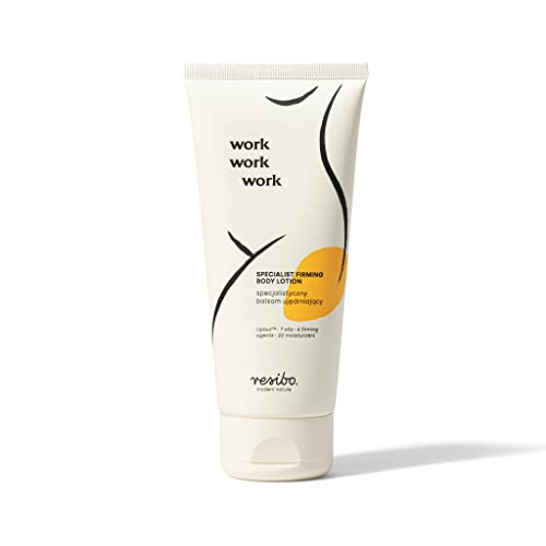 Resibo, Straffende Body Lotion Work Work Work, Dehnungsstreifen Straffende Bodylotion Naturkosmetik, Body Lotion Damen, Anti Cellulite Creme, Dehnungsstreifen Creme, Körperlotion Damen, 200 ml von resibo.