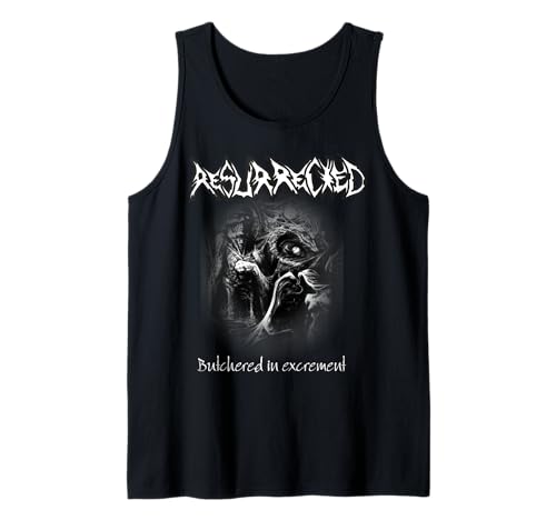 Herren Resurrected - Butchered in Excrement Tank Top Herren Resurrected - Butchered in Excrement Tank Top von RESURRECTED