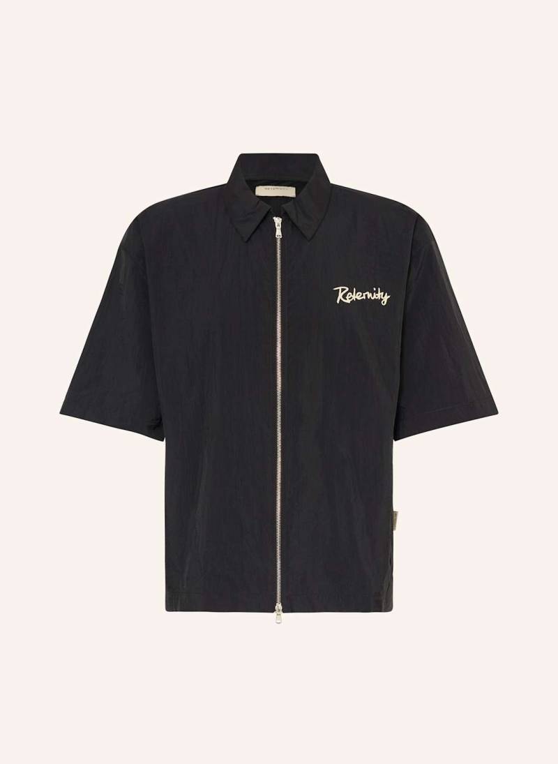 Reternity Overshirt Lumévo schwarz von RETERNITY