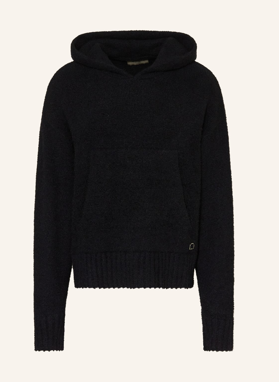 Reternity Strick-Hoodie schwarz von RETERNITY
