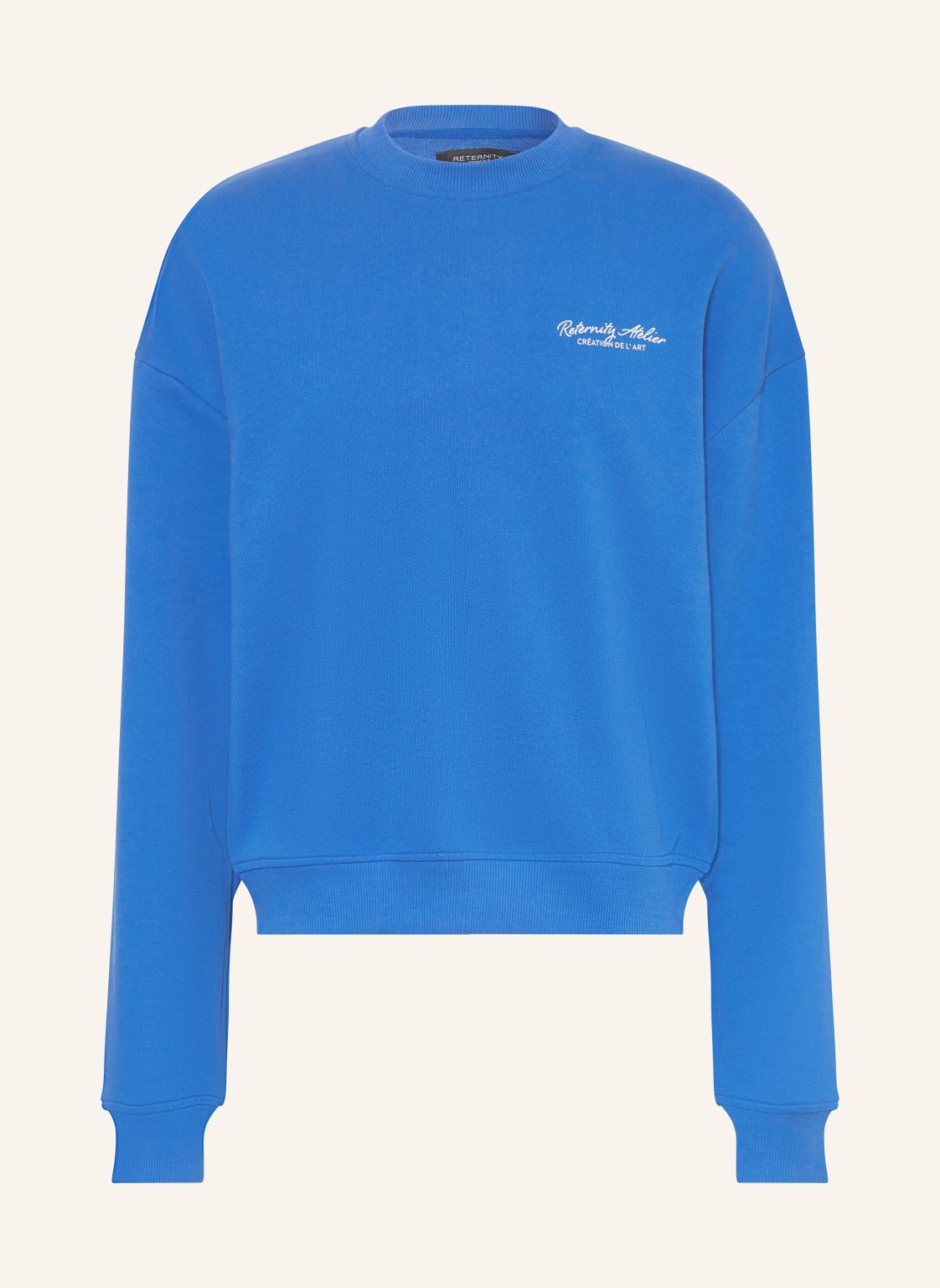 Reternity Sweatshirt De L'art blau von RETERNITY