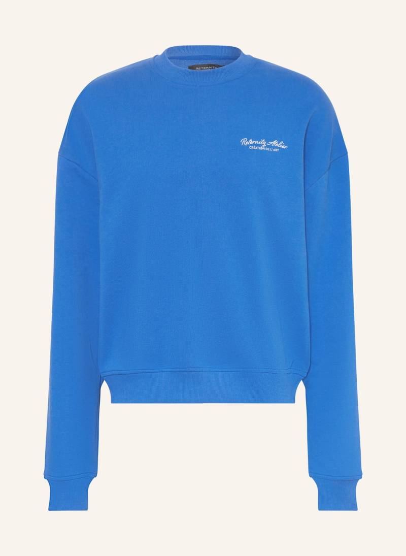 Reternity Sweatshirt De L'art blau von RETERNITY