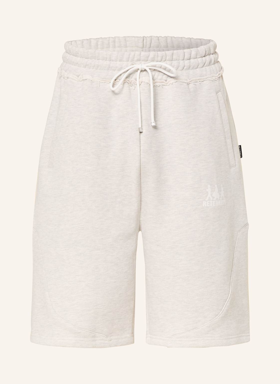 Reternity Sweatshorts Creative Dept Logo grau von RETERNITY