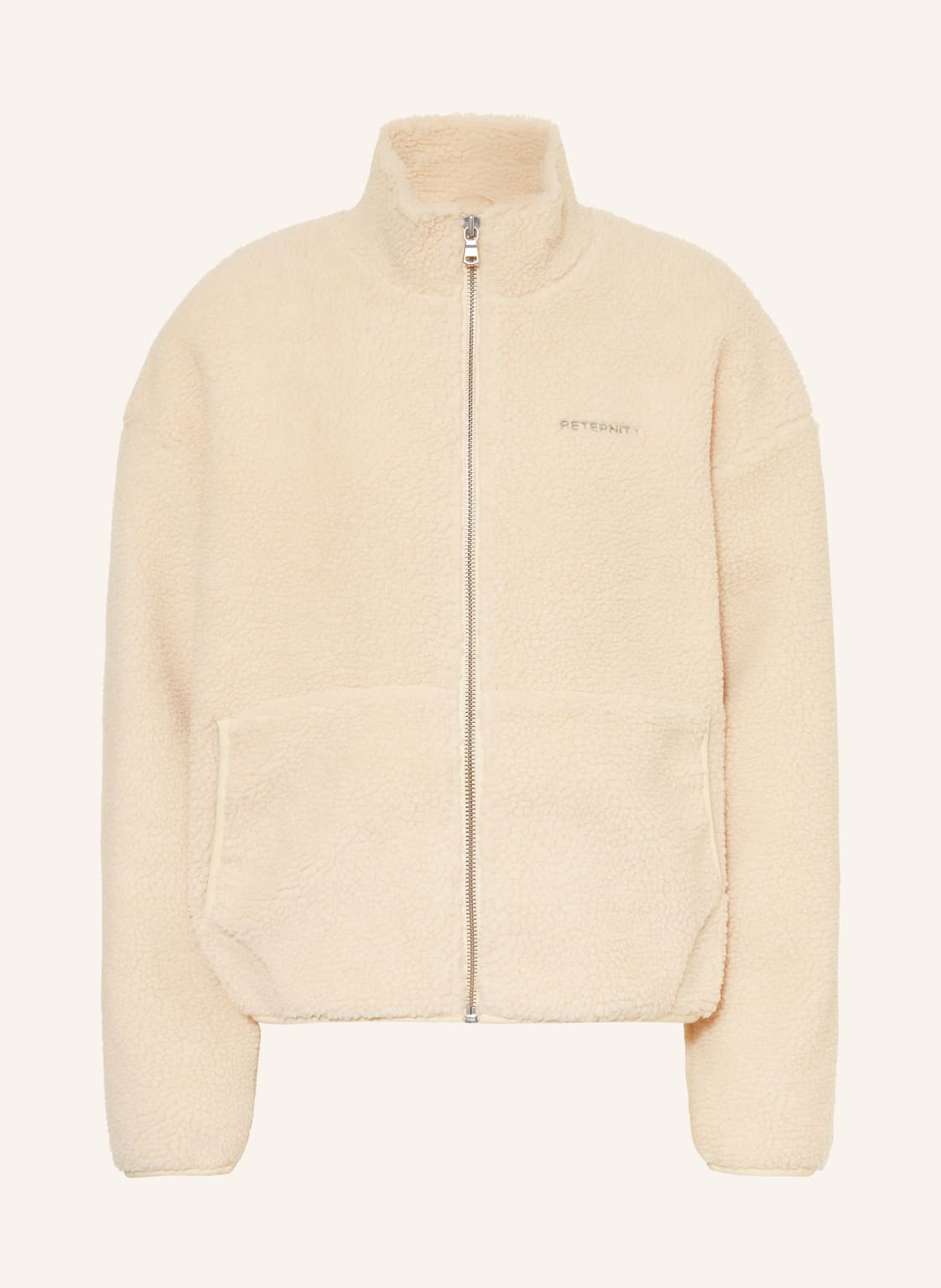 Reternity Teddyfell-Jacke weiss von RETERNITY