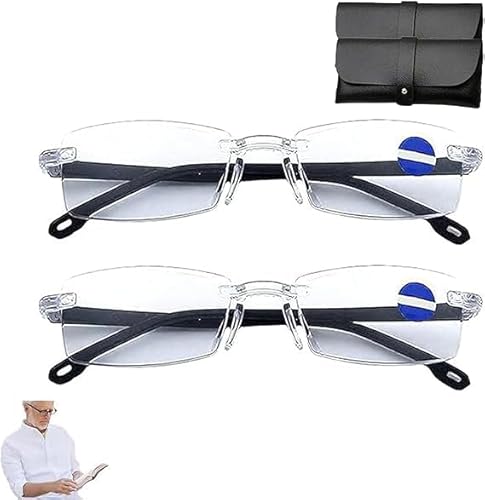 RETGJNC Lanyi Optical Glasses, Smart Zoom Blue Light Blocking Computer Glasses, Suitable for both near and far distances, Suitable for Men and Women von RETGJNC