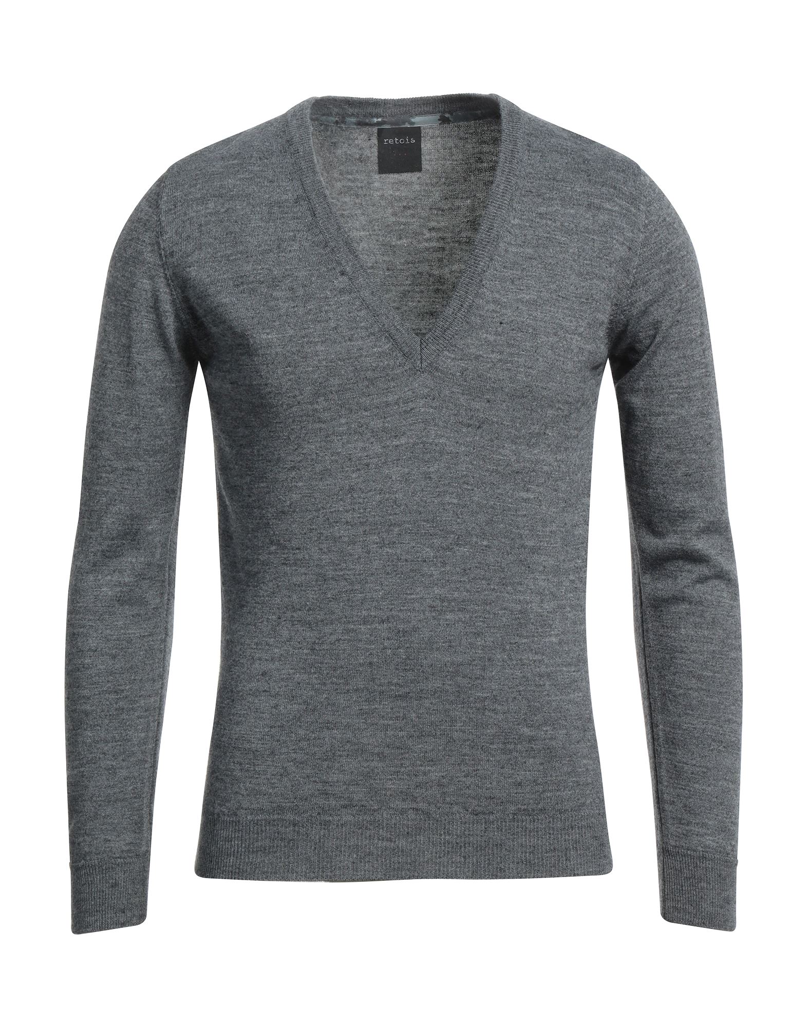 RETOIS Pullover Herren Blei von RETOIS