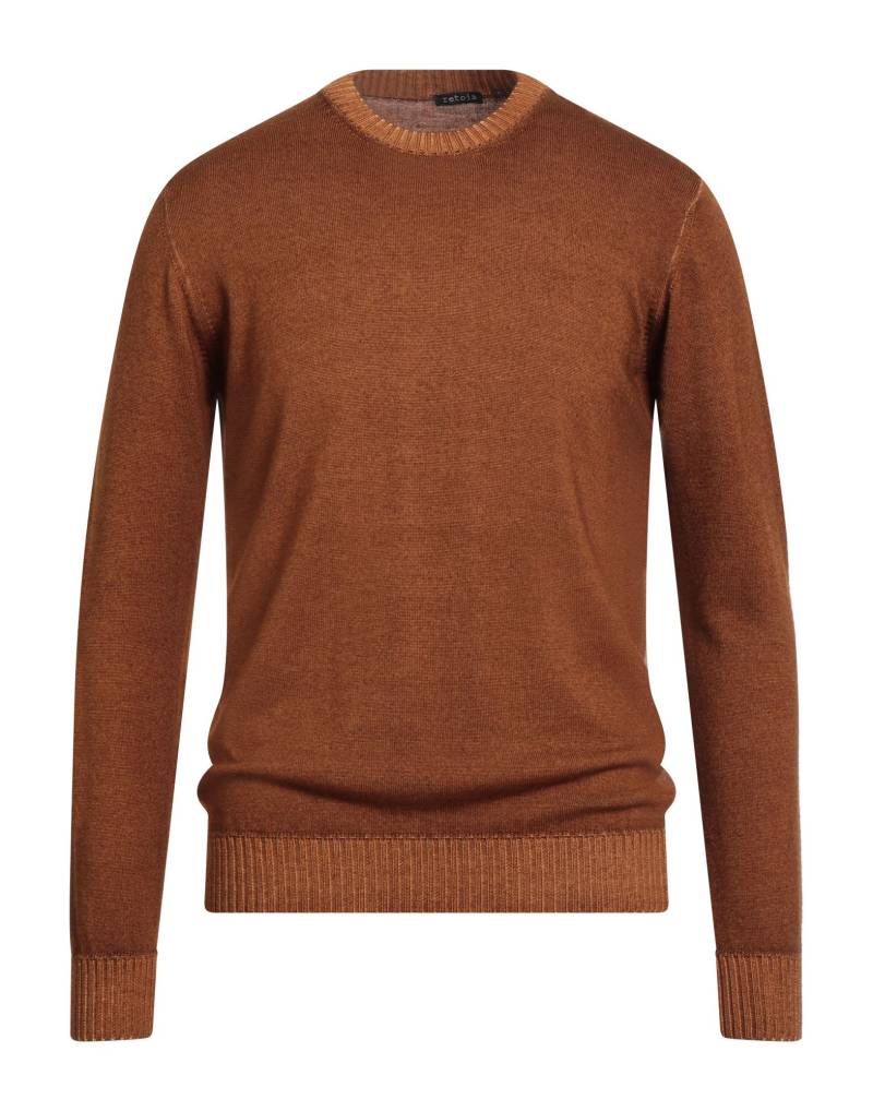 RETOIS Pullover Herren Lederfarben von RETOIS