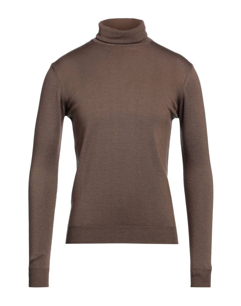 RETOIS Rollkragenpullover Herren Braun von RETOIS