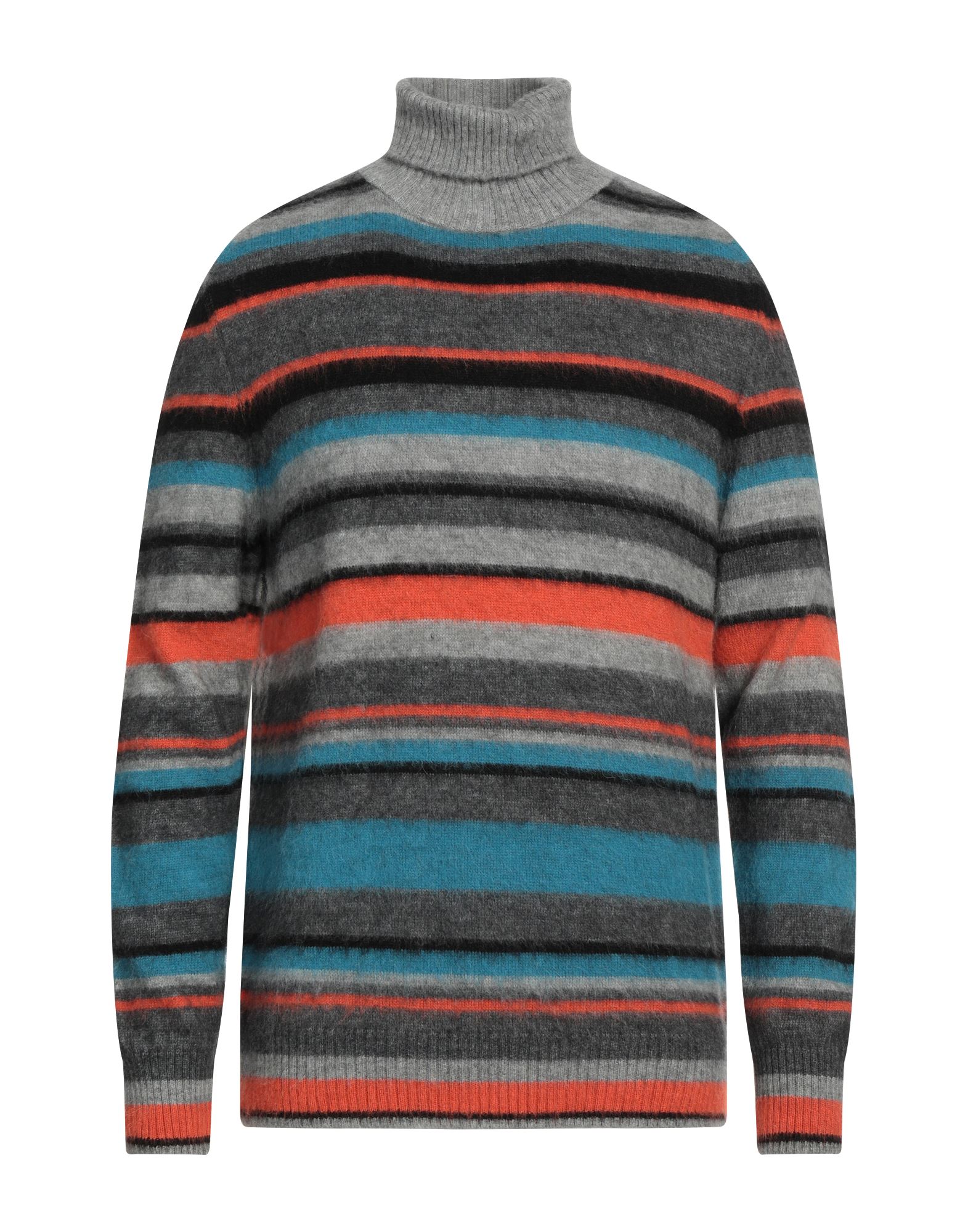 RETOIS Rollkragenpullover Herren Grau von RETOIS