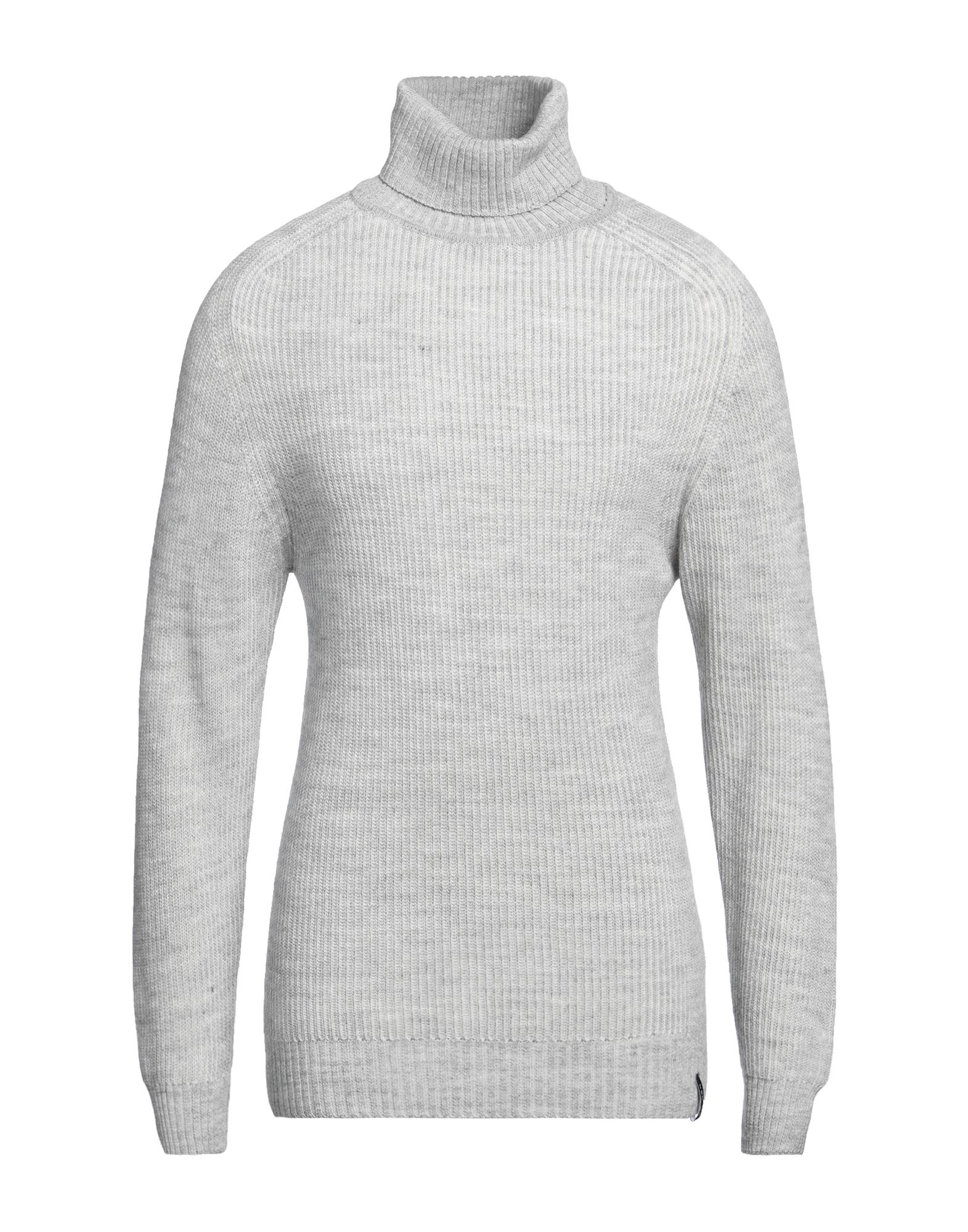 RETOIS Rollkragenpullover Herren Hellgrau von RETOIS