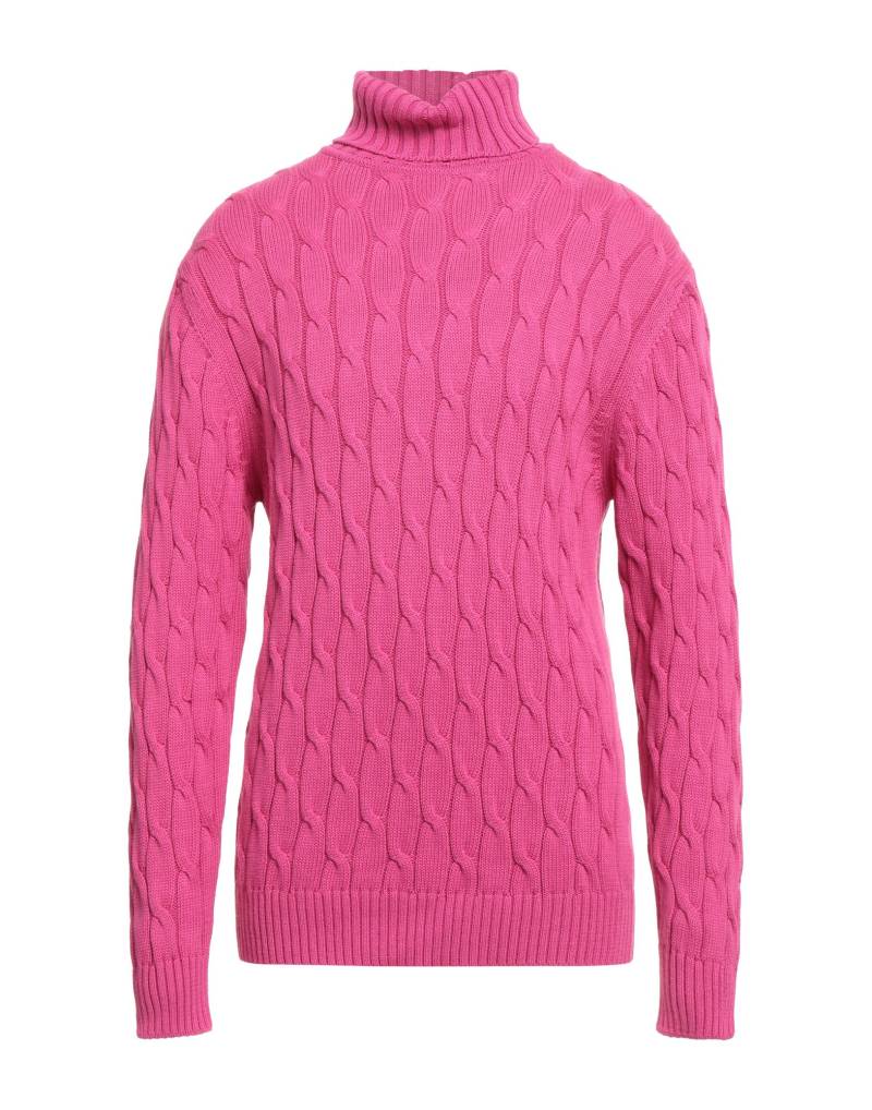 RETOIS Rollkragenpullover Herren Magenta von RETOIS