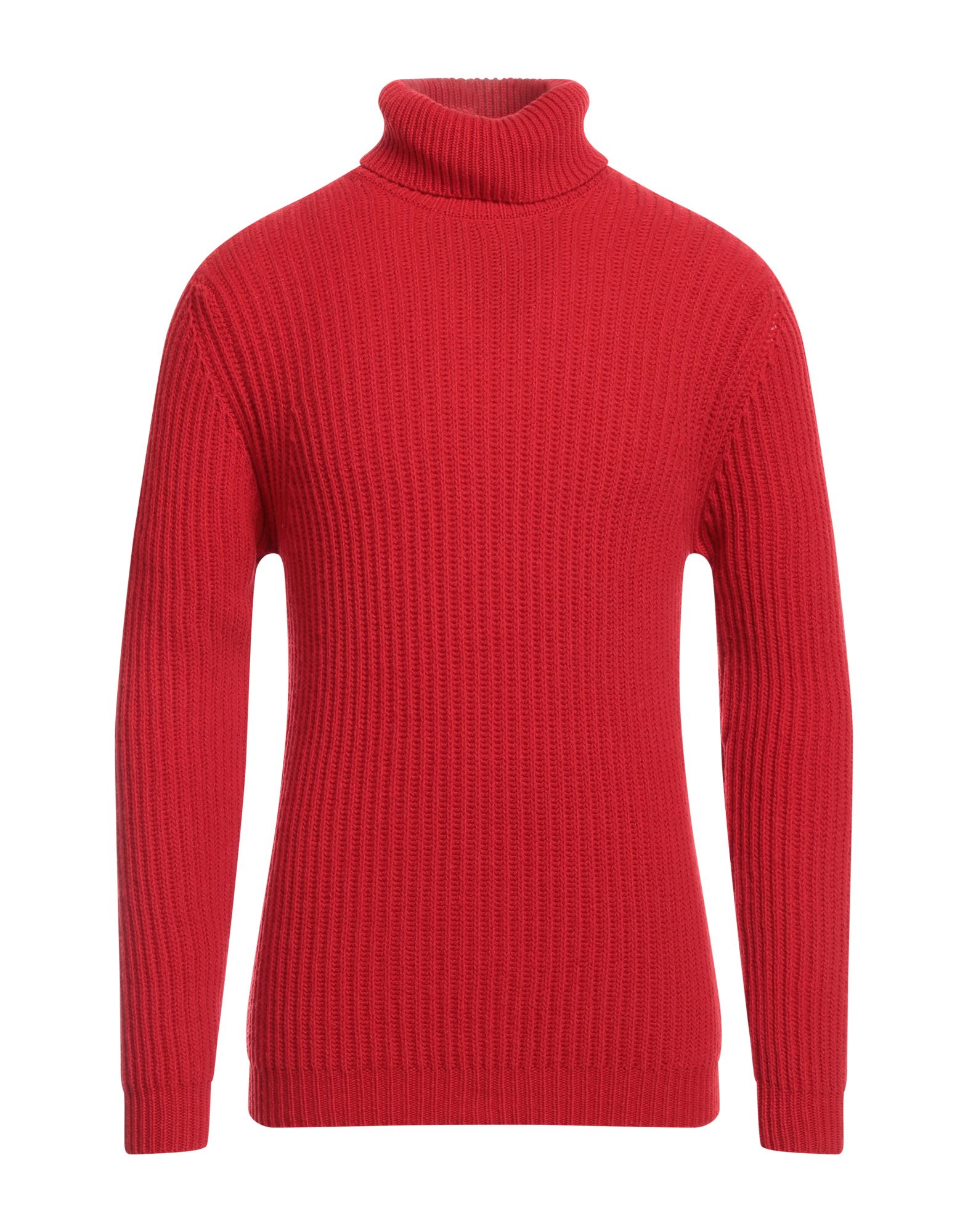 RETOIS Rollkragenpullover Herren Rot von RETOIS