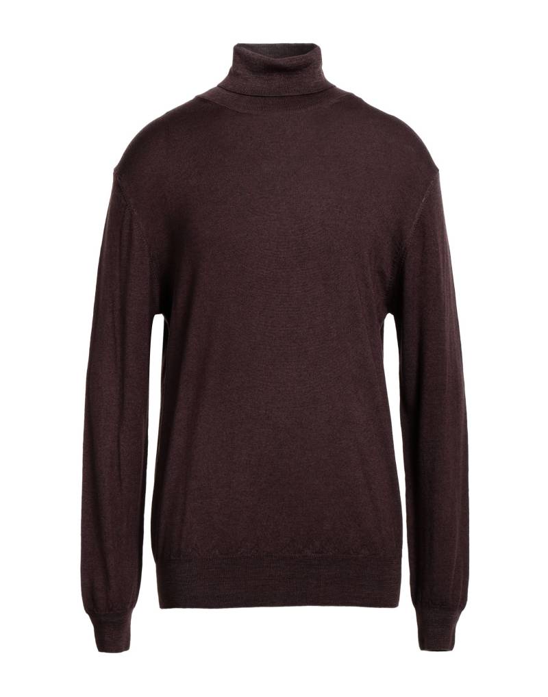RETOIS Rollkragenpullover Herren Schokobraun von RETOIS