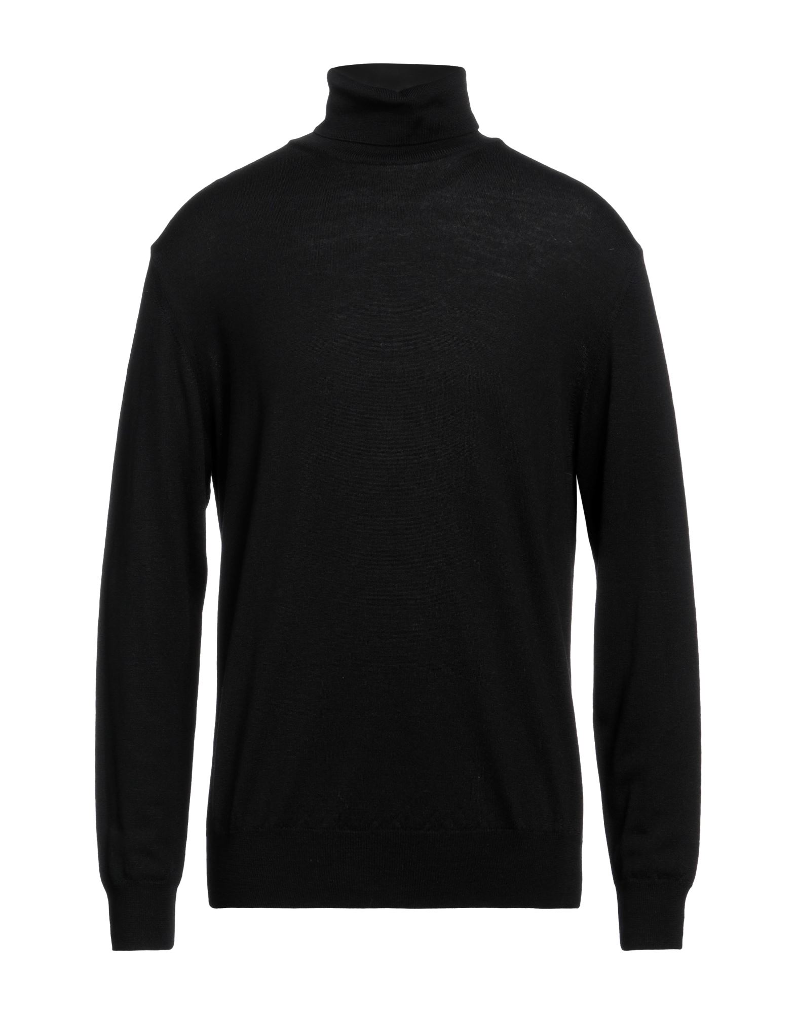 RETOIS Rollkragenpullover Herren Schwarz von RETOIS