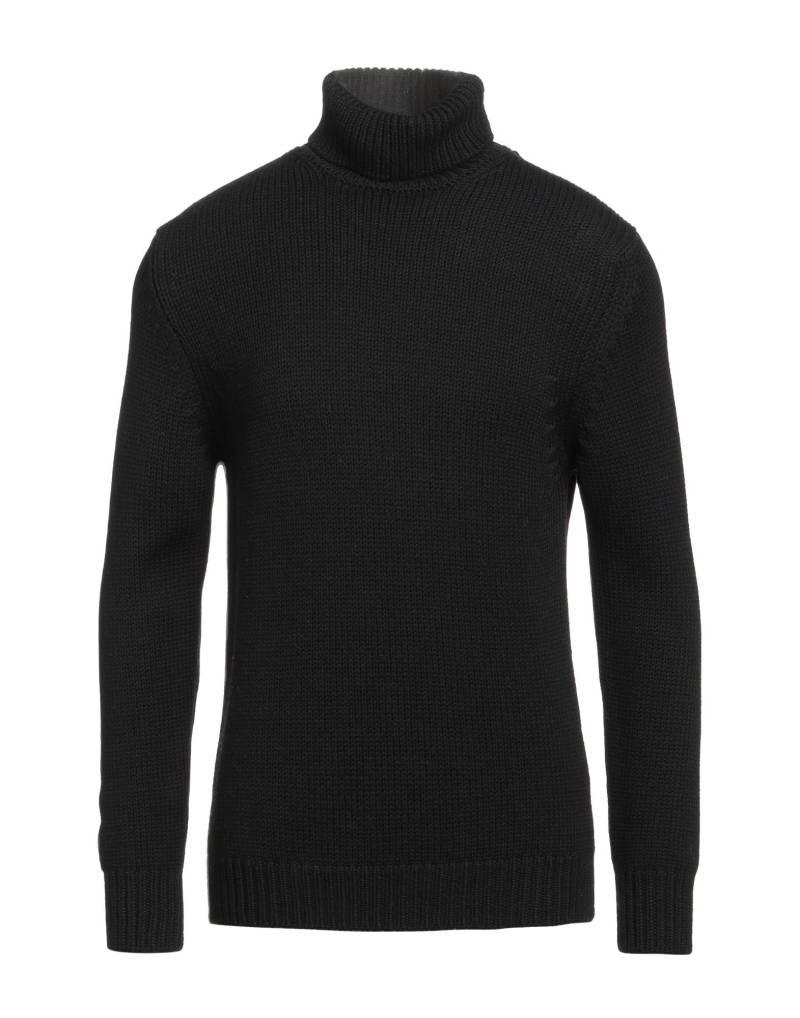 RETOIS Rollkragenpullover Herren Schwarz von RETOIS