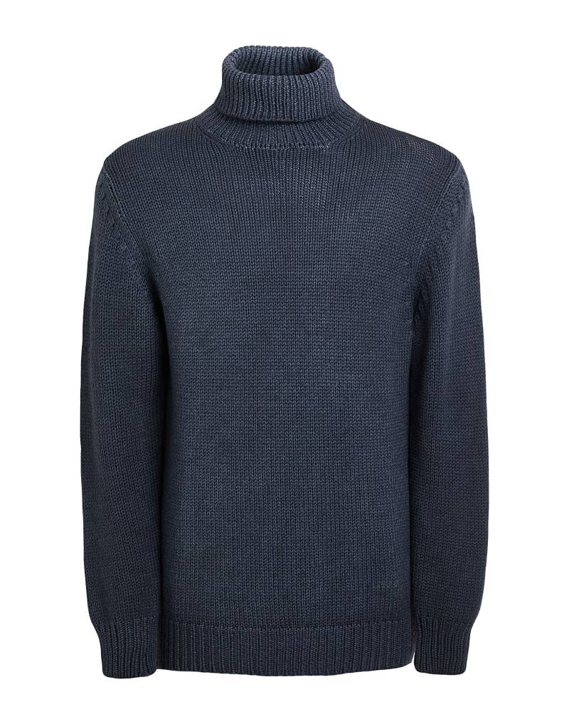 RETOIS Rollkragenpullover Herren Taubenblau von RETOIS