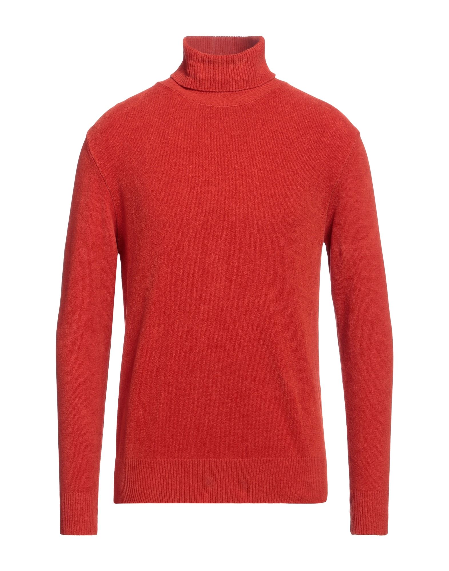 RETOIS Rollkragenpullover Herren Tomatenrot von RETOIS