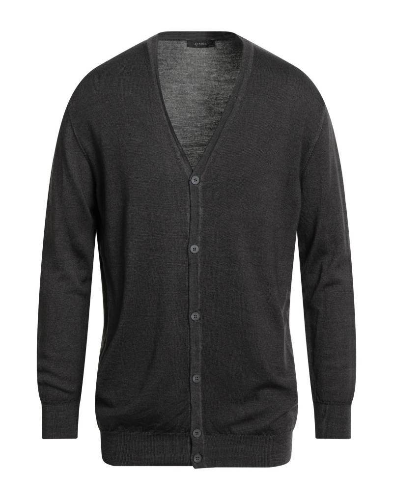 RETOIS Strickjacke Herren Braungrau von RETOIS